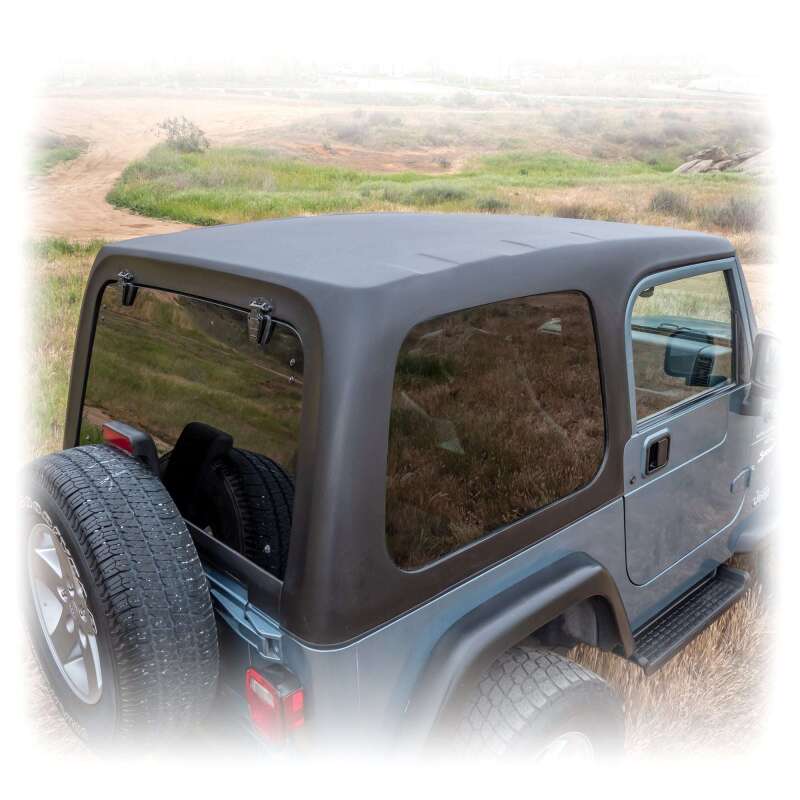 Jeep TJ Hardtop - TURN Offroad - Squareback, 1-Piece - White - `97-`06
